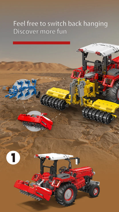 Agricultural Tractor Truck Bricks