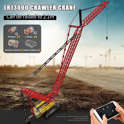The APP&RC Motorized Crawler Crane Liebherr LR13000