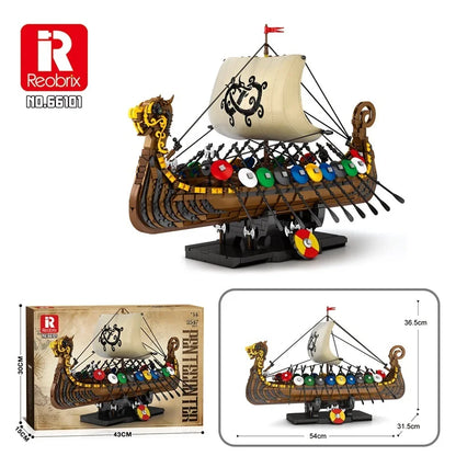 Caribbean Ship Series Viking Warship