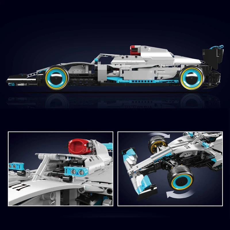 RC F1 Racing Car Building Set