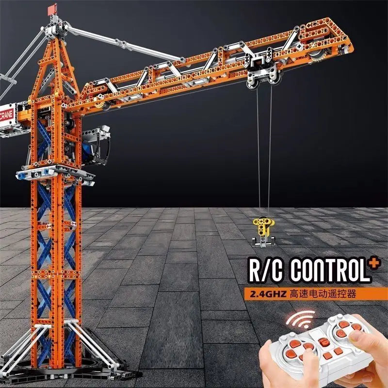Tower Crane Engineering Series Electric RC Block