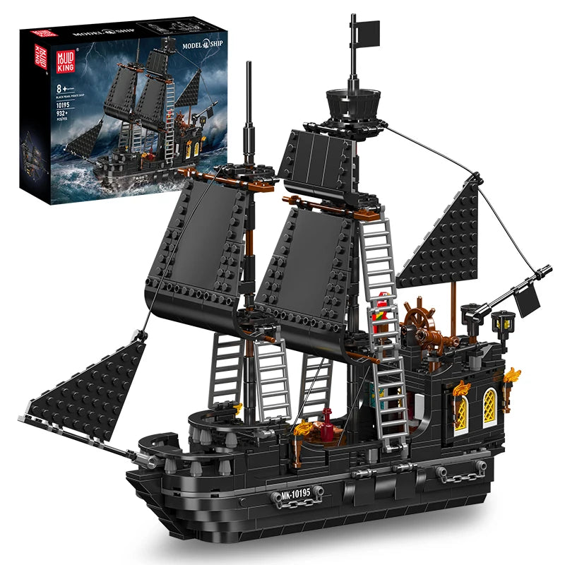 The Black Pearl Pirate Ship Building Block