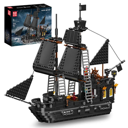 The Black Pearl Pirate Ship Building Block