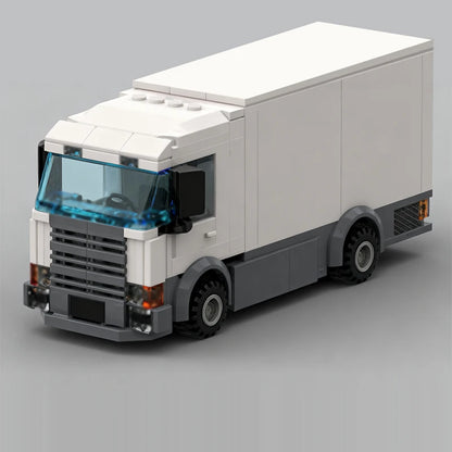 Cargo Transporter Truck Modular Blocks