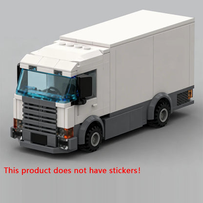 Cargo Transporter Truck Modular Blocks