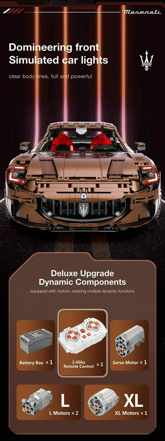 GranTurismo Super Car Building Blocks