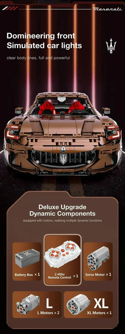 GranTurismo Super Car Building Blocks