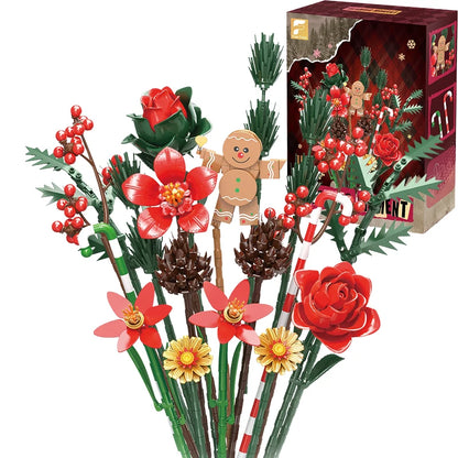 Sunflower Building Blocks Flower Bouquet Vase