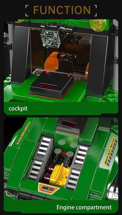 The Farm Tractor Building Block