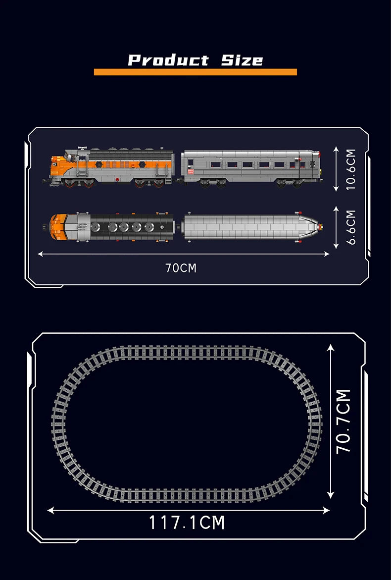 Diesel Locomotive Remote Controlled