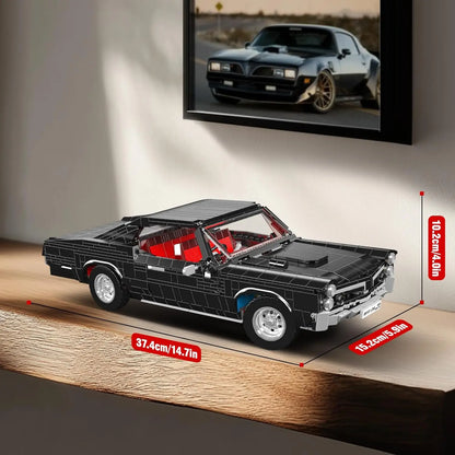 Vintage Racing Car Toy Technical American GTO Sports Car