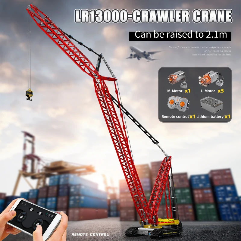 Crawler Crane Liebherr Building Block Brick