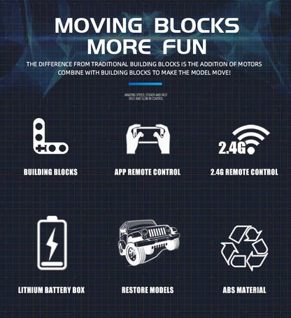 APP&RC Motorized G63 6X6 Off-Road SUV Car