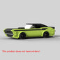 Speed Hypercar Model MOC Building Bricks Challenger T/A Muscle Car Modular Technology Gifts Holiday Assemble Children Toys Suit