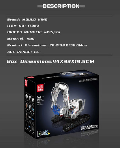 RC Building Demolition Machine Building Block