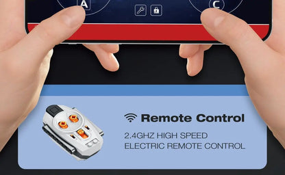 RC Crane Building Blocks Bricks Assembling Model