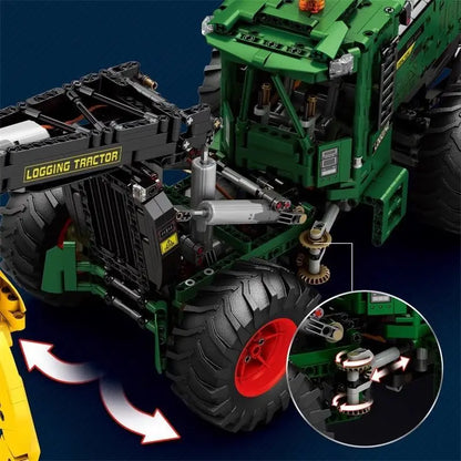 Tractor Compatible with Lego Assembly Model High-Difficulty
