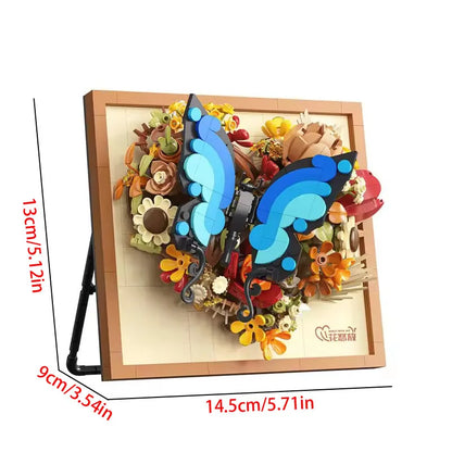 Creative Art Painting Flower Block 3D