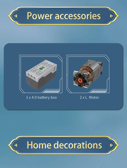 Motorized Looping Coaster Building Blocks
