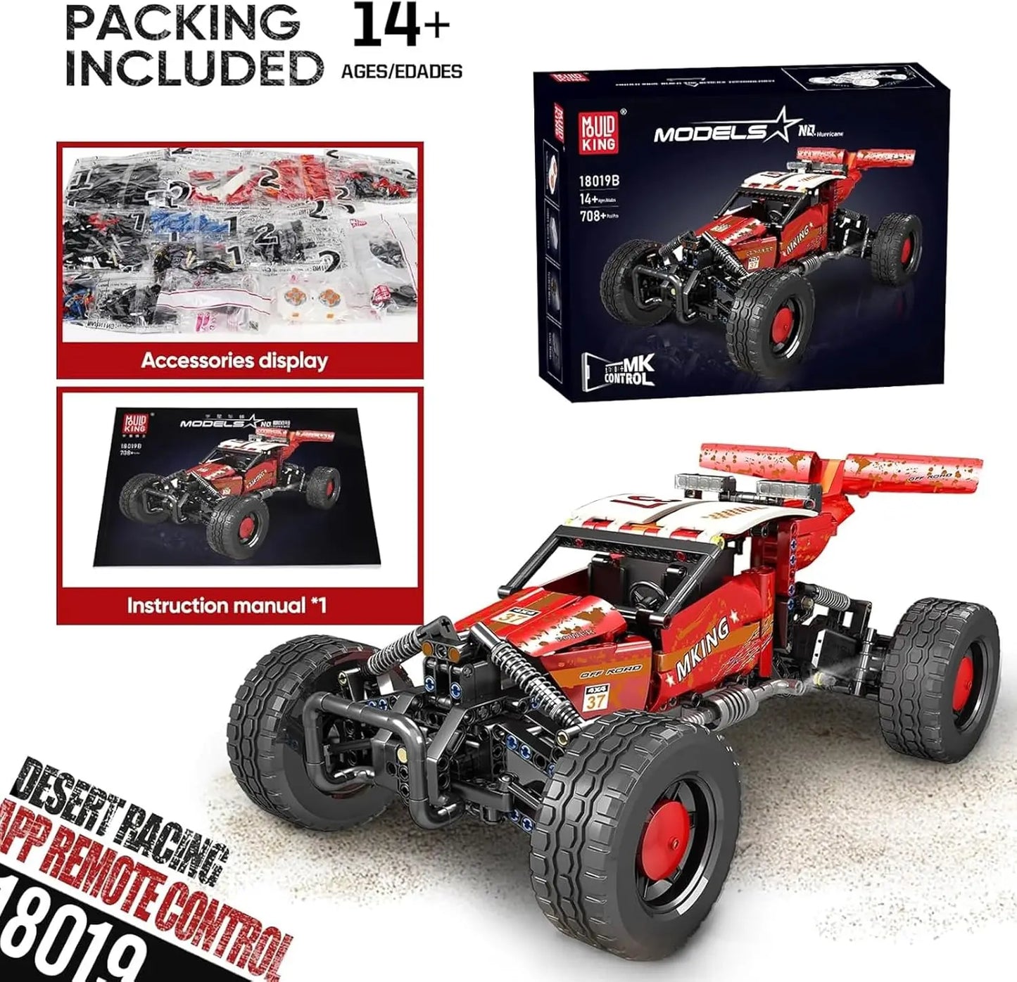 Hurricane Buggy Off-Road Truck RC Blocks