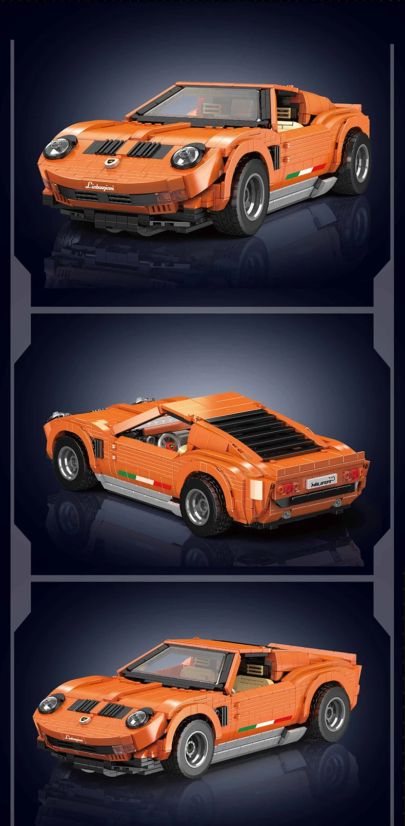 Miura P400 Supercar Racing Car