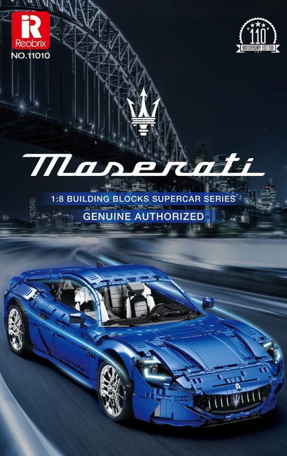 GranTurismo Maserati Bricks Model Assembling