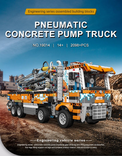 Pneumatic Concrete Pump Truck Model