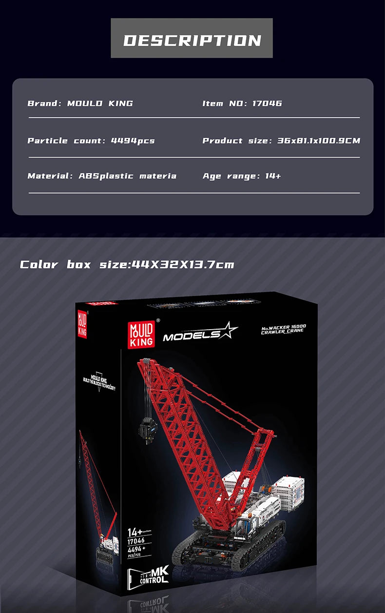 Crawer Crane Building Block Assembly