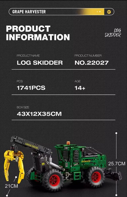 Tractor Compatible with Lego Assembly Model High-Difficulty
