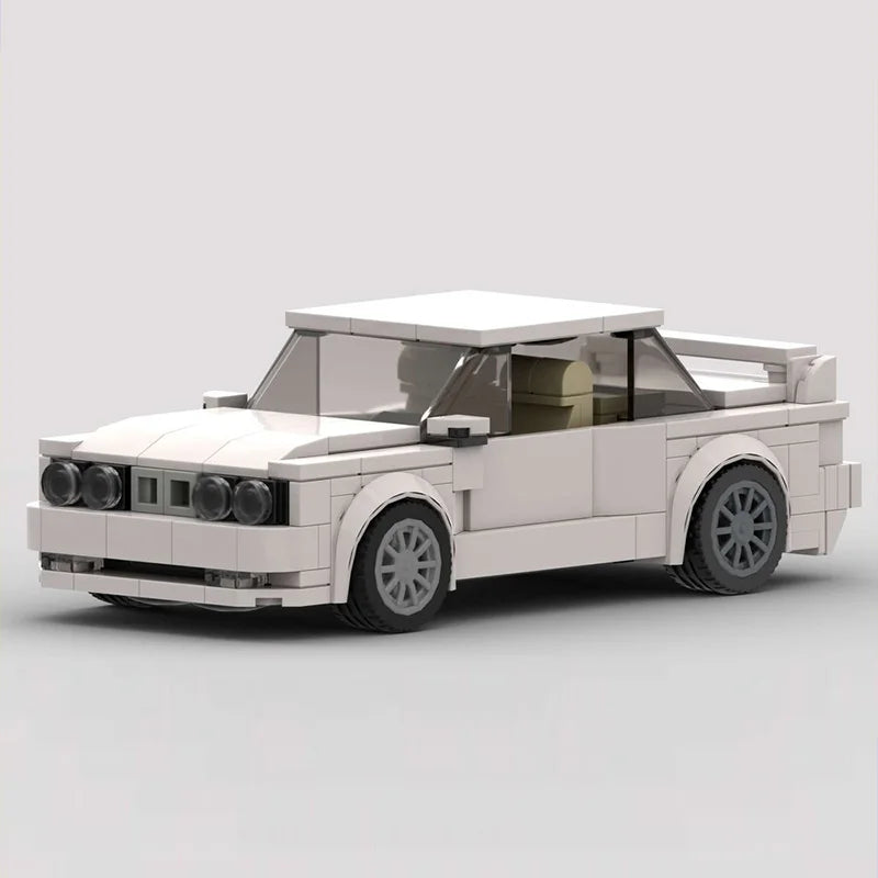 Sedan Modular White Car Suit