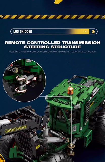 Tractor Compatible with Lego Assembly Model High-Difficulty