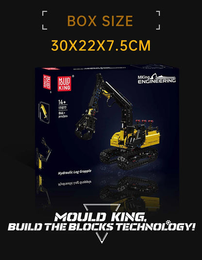 Hydraulic Log Grapple Building Blocks Technical Crawler Excavator