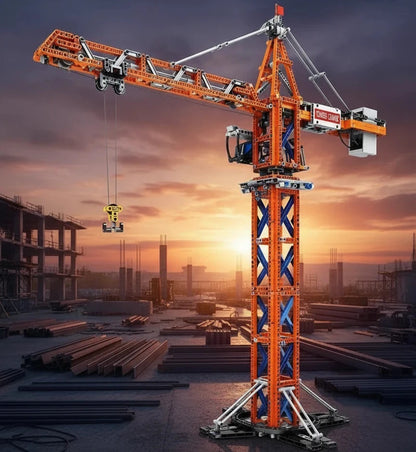 Tower Crane Engineering Series Electric RC Block