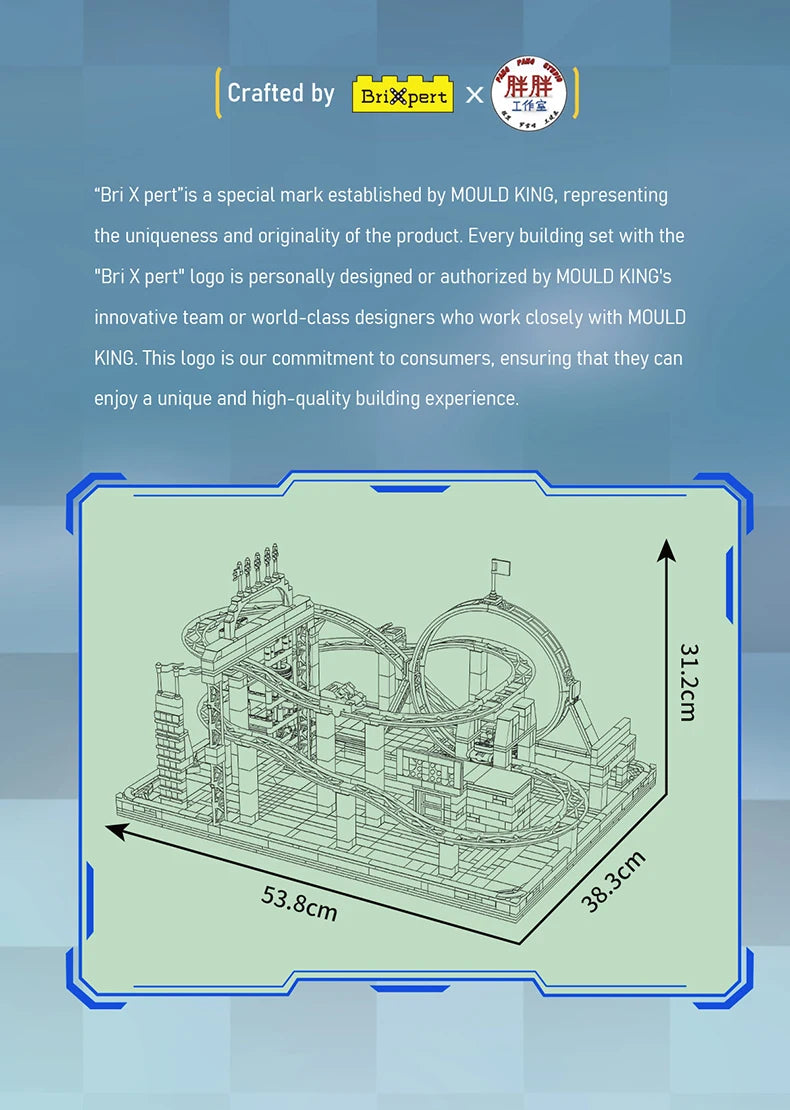 Looping Coaster Building Blocks Creative Rollercoaster