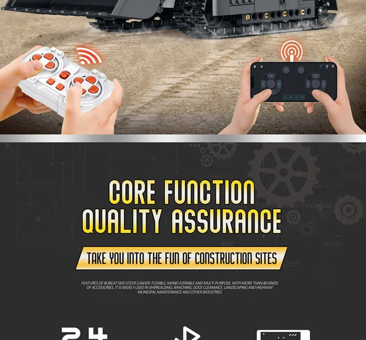 RC Bobcat Skid Steer Loader Model