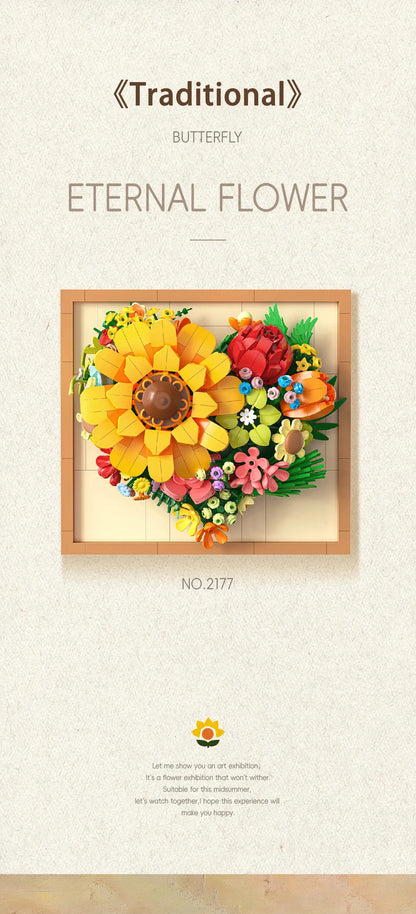 Creative Art Painting Flower Block 3D