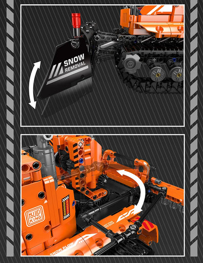 Technical Engineering Snowfield Vehicle Remote