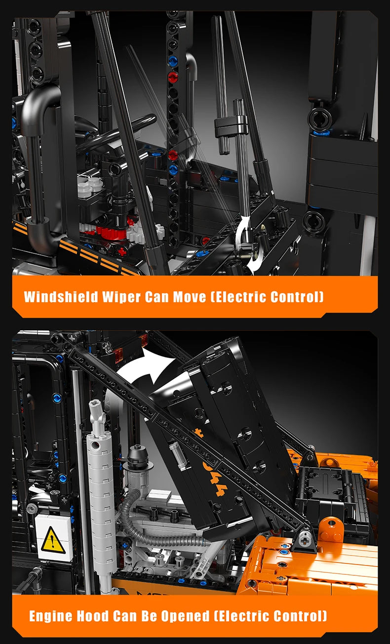 Heavy Duty Forklift Truck App-Controlled