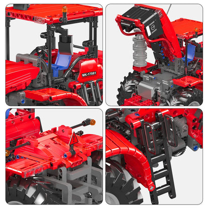 Articulated Tractor Building Block Remote Control Agricultural Tractor