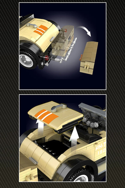 The Fantom Vintage Car Building Block
