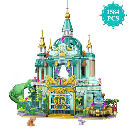 Flower Princess Castle Building Blocks Classic