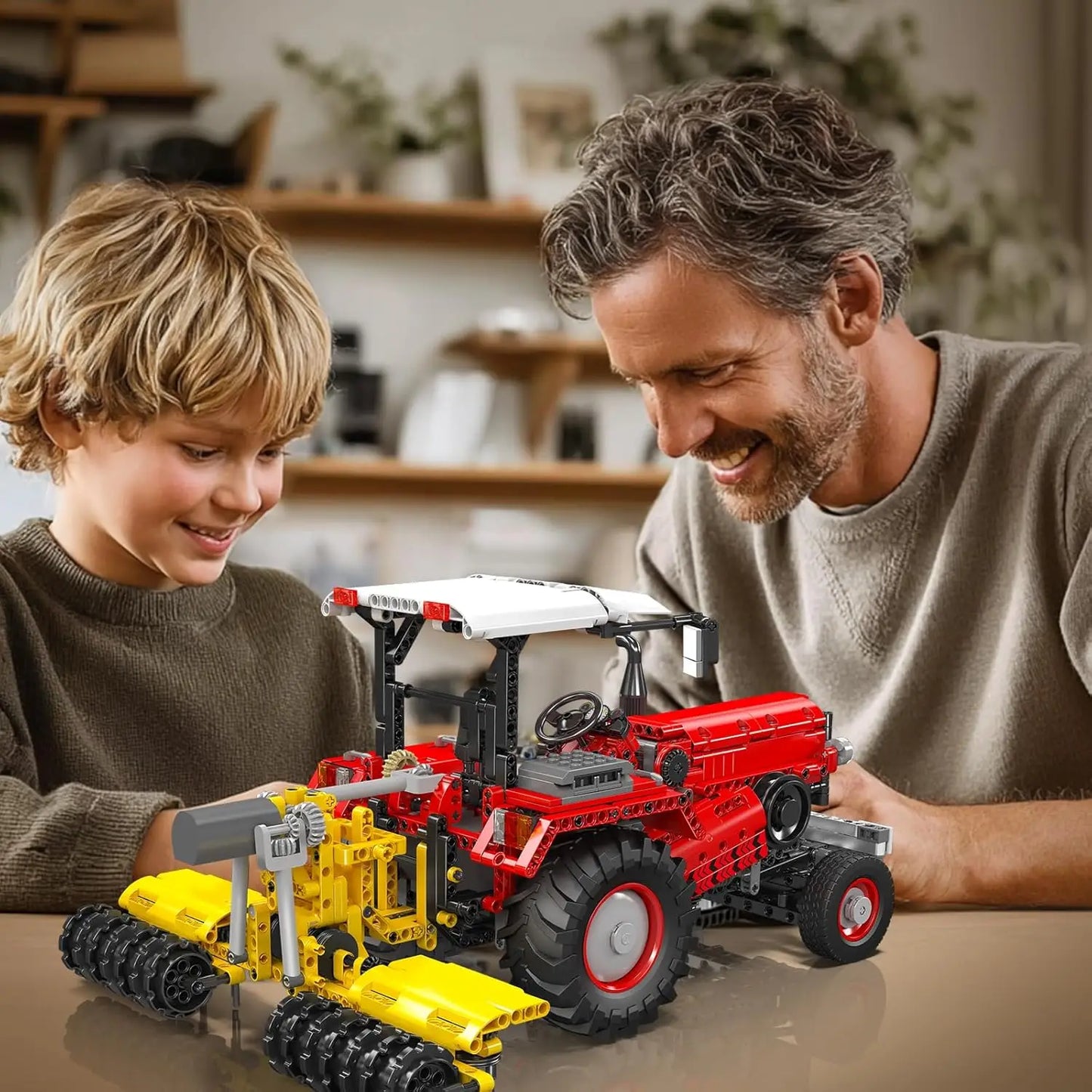 Agricultural Tractor Truck Bricks