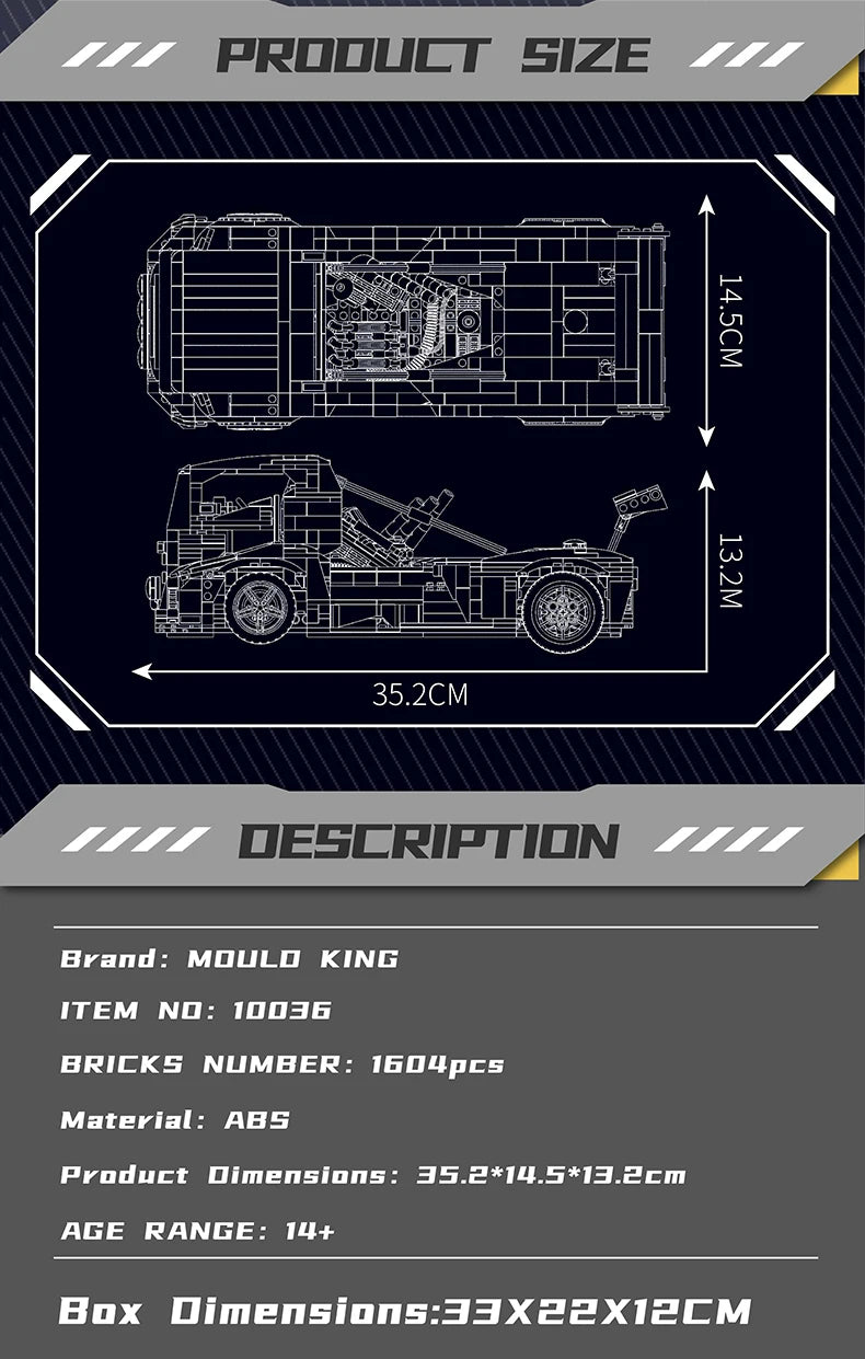 The Knight Truck Building Block Assembly Tractor