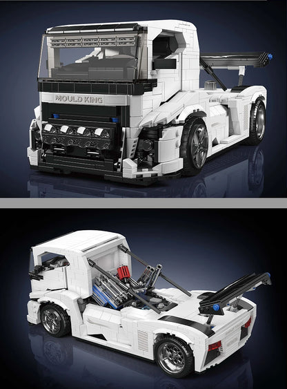 The Knight Truck Building Block Assembly Tractor