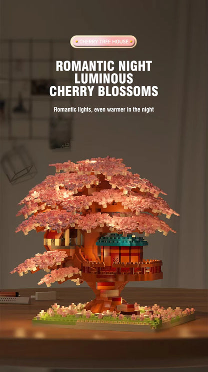 Flower Tree Building Blocks Set DIY Bricks