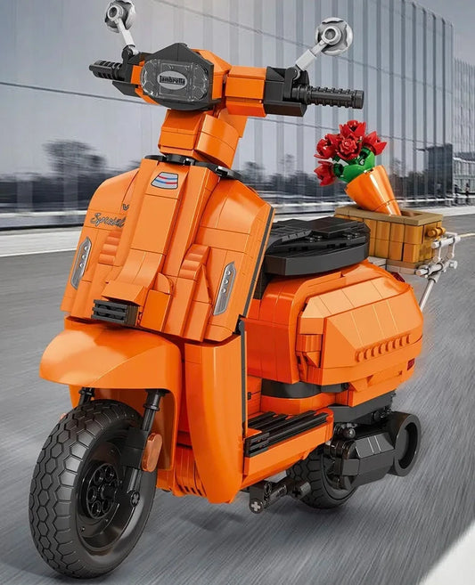 Scooter Assembly Particle Building Blocks