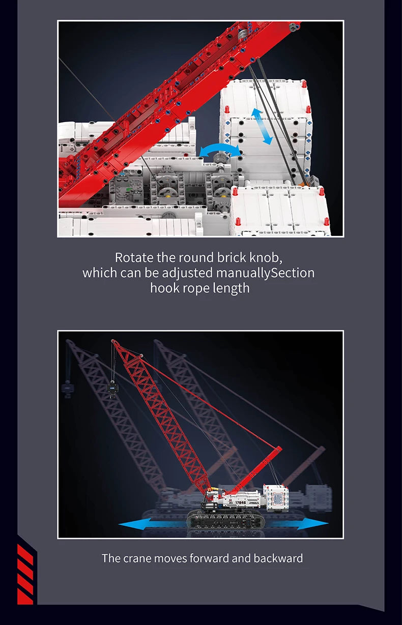 Crawer Crane Building Block Assembly