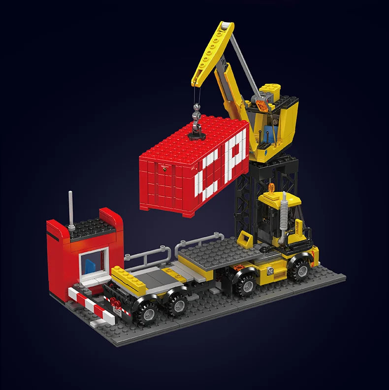 Diesel Locomotive Building Blocks RC Railway Train