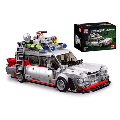 Car Set The Mini Ghost Bustered ECTO-1 Movie Car Model