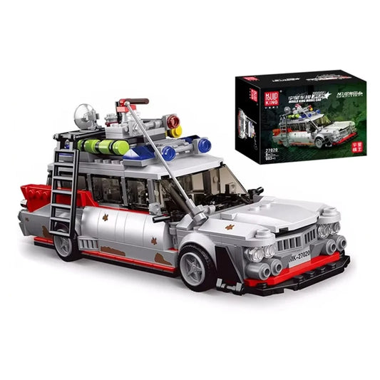 Car Set The Mini Ghost Bustered ECTO-1 Movie Car Model